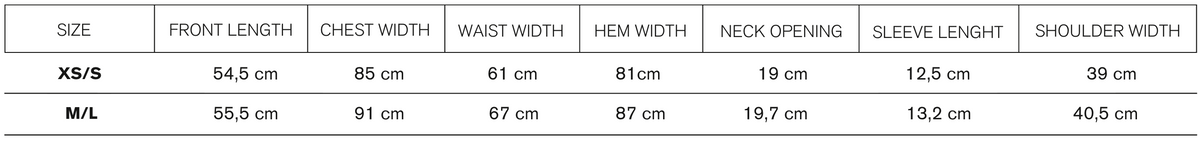 Size guide