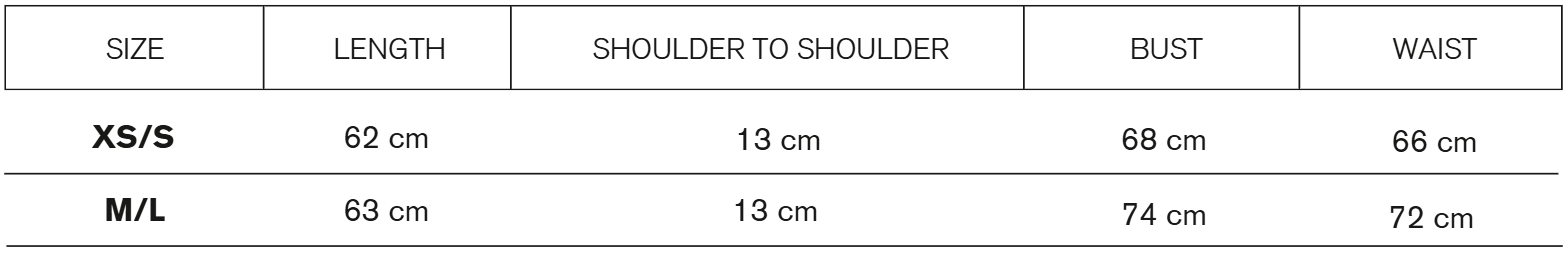 Size guide