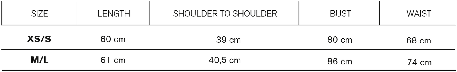 Size guide