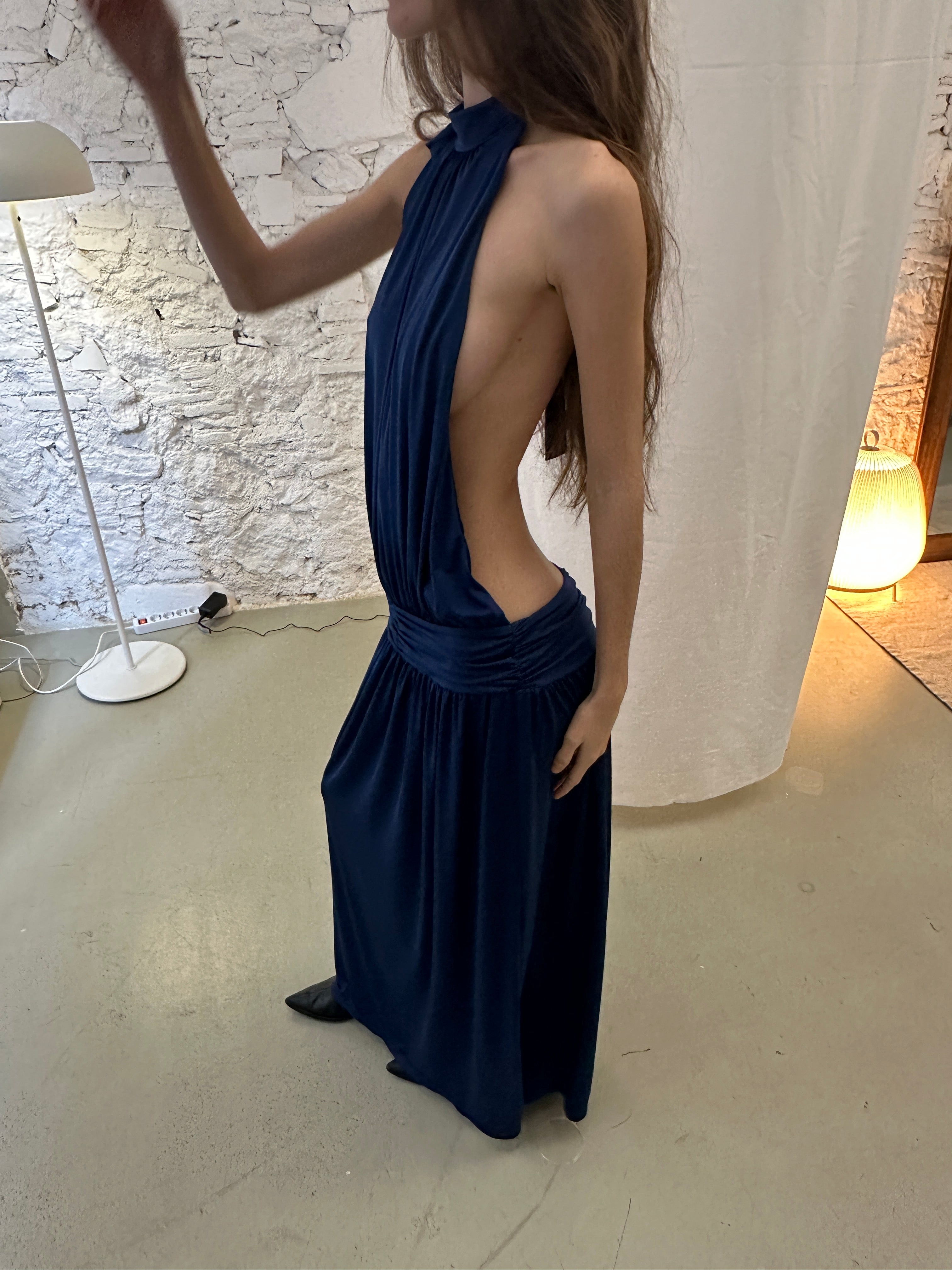 low backless dress Short Beaded V-Neck Party -PromGirl Platinum / 12 neck%0D%0ALong%20sleeves%0D%0ABuckle%20detail%0D%0AOpen%20back%20design%0D%0AConcealed%20zipper%20at%20back%0D%0AGentle%20Dry%20Clean%20Only%0D%0ALength%3A%20Maxi%0D%0A%0D%0AMATERIAL%3A%0D%0A%0D%0APolyester%20%2B%20Cotton%0D%0ADelicate%20sewing%20and%20hemming%20by%20durable%20needle%20lockstitch%20machine Reef Backless Dress ATFIRSTSIGHT