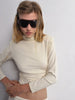 Paula Turtleneck White