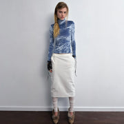Lisbo Skirt White
