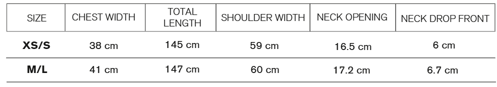 Size guide