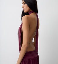 At First Sight Reef Backless Dress