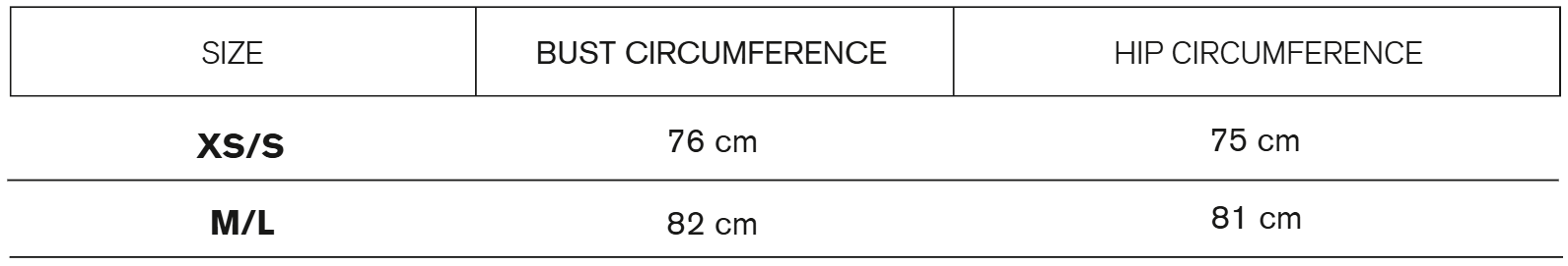 Size guide